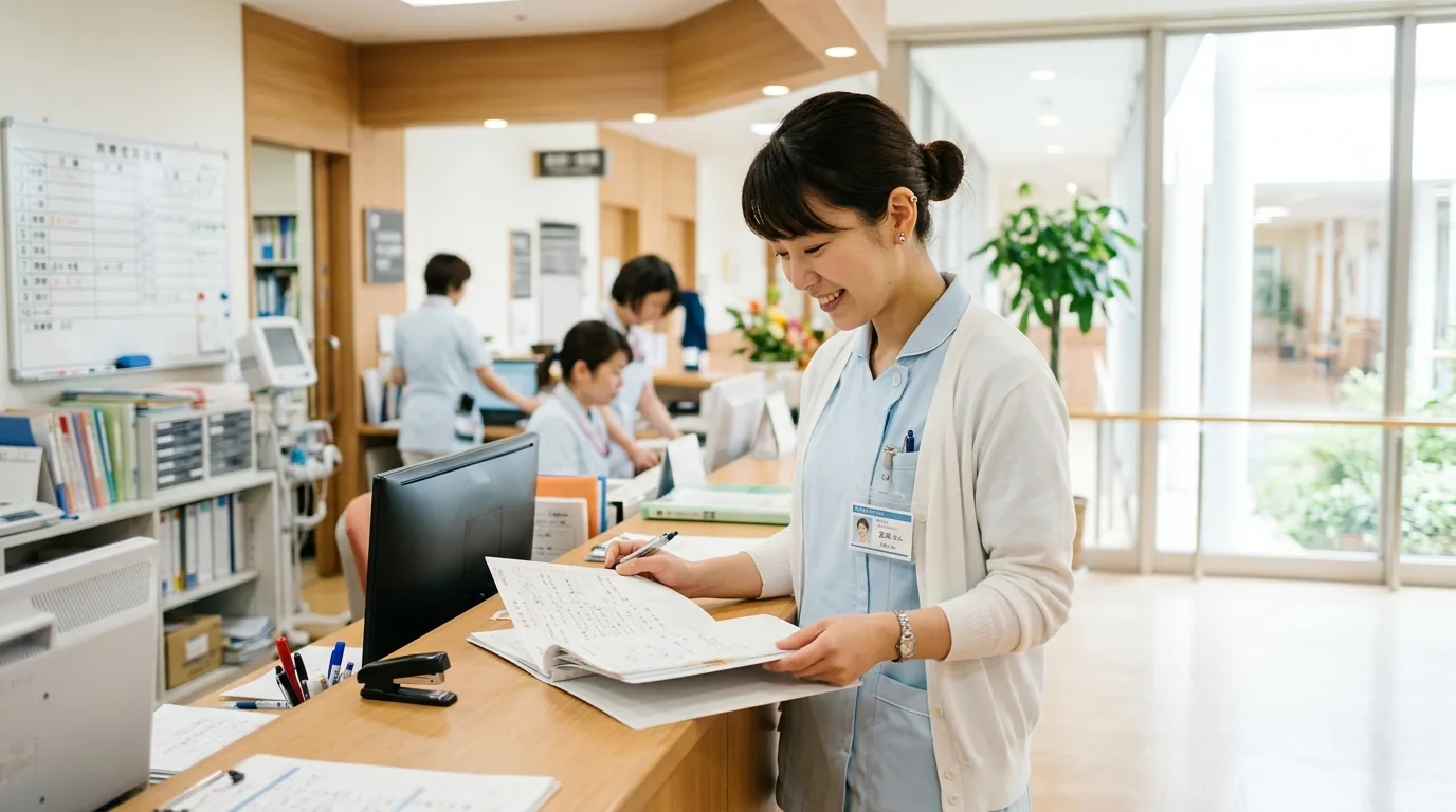 職場ごとの給料の違いを比べる看護師